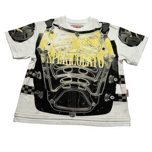 PDF Channel Shield Tee in White